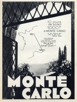 Monte Carlo (City) 1932 Seashore