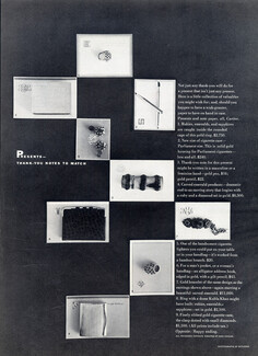 Cartier (Jewels) 1954 Cigarette case, Pendants, Bracelet...