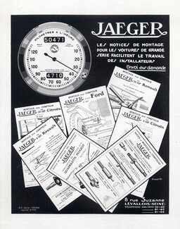 Jaeger 1926 Compteurs