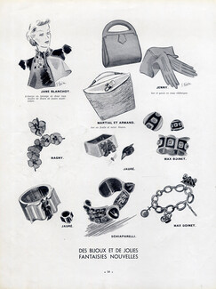 Max Boinet (Jewels) 1937 Bracelets Rings, Schiaparelli, Magny, Jauré...