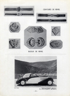 Renel (Jewels) 1937 Belt Buckles