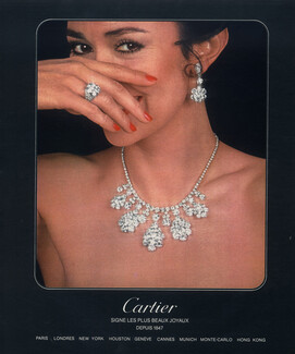 Cartier (Jewels) 1978 Necklace, Earrings, Ring