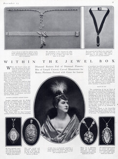 Dreicer (Pearls) 1914 Collar, Pendants, Chain