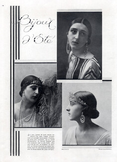 Jewels 1922 Diadème,Tiara, Earrings
