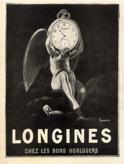 Longines (Watches) 1918 Leonetto Cappiello