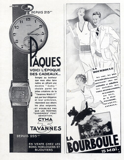 Cyma (Watches) 1930 Tavannes