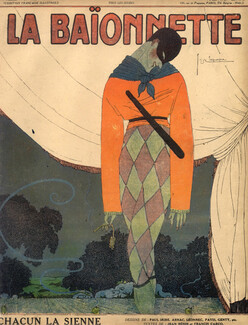 Georges Lepape 1918 Harlequin