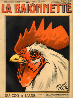 Jacques Nam 1918 Cockerel, La Baïonnette cover