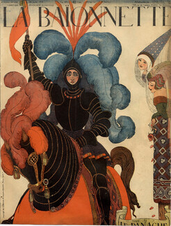 Gerda Wegener 1918 Panache Armour Medieval Costumes