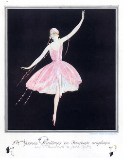Umberto Brunelleschi 1922 Yvonne Printemps "L'Illusionniste", Dancer
