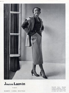 Jeanne Lanvin 1950 Fashion Photography