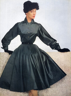 Jeanne Lanvin 1951 Taffetas Dress