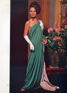 Grès (Germaine Krebs) 1963 Evening Gown, Photo Saad