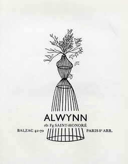 Alwynn (Couture) 1950 Label
