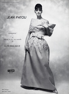 Jean Patou 1961 Evening Gown, Photo Seeberger, Pétillault