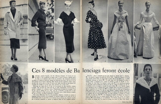 Balenciaga (Couture) 1953 Evening Gown, Photo Gene Fenn
