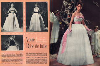 Brigitte Bardot 1951 Evening Gown