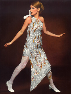 Pierre Cardin 1967 Evening Gown