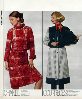 Chanel & Courrèges 1970 Spencers, Photo Charlotte March