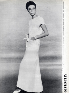 Givenchy 1965 white Evening Gown