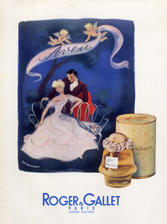 Roger & Gallet (Perfumes) 1945 Eve Froidevaux, Aveu