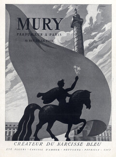 Mury (Perfumes) 1944 Narcisse Bleu, Lemoine