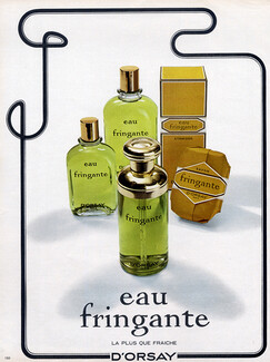 D'Orsay (Perfumes) 1973 Eau Fringante