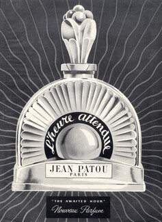 Jean Patou (Perfumes) 1945 The Awaited Hour