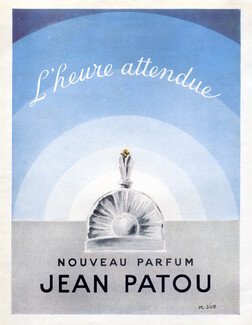 Jean Patou (Perfumes) 1949 L'heure Attendue, M. Sue