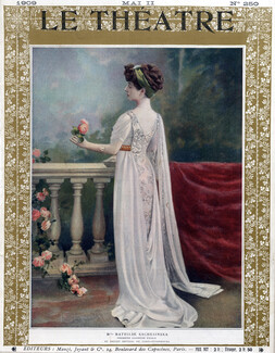 Mademoiselle Mathilde Kschesinska, 1909 - Princess Romanovsky-Krasinsky Russian Principal Dancer, Text by Jules Martin, 3 pages