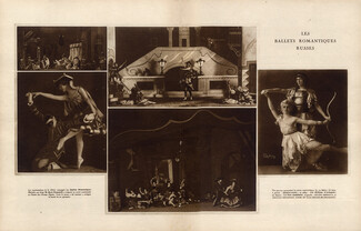 The Russian Ballet 1924 Boris Romanoff, Elsa Kruger, Oboukhoff, Hélène Smirnova, Dancers