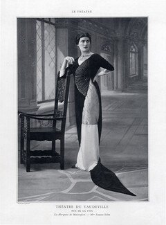 Jeanne Iribe 1911 Photo Manuel, Theatre Costume, Rue de la Paix