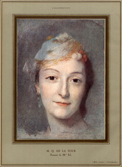 Miss Feld 1926 Portrait M.Q. de la Tour