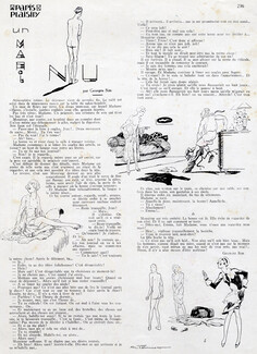 Un Mari Nu, 1927 - Georges Simenon Henry Fournier, Text by Georges Sim