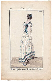 Le Journal des Dames et des Modes 1811 Costume Parisien N°1157