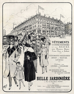 Belle Jardinière (Department store) 1920 Shop, Rue du Pont Neuf Paris