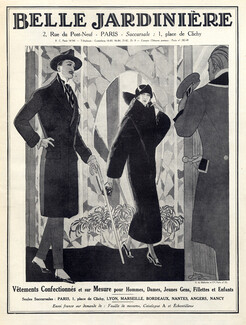 Belle Jardinière (Department store) 1924 Men's Clothing, Maurice Lauro
