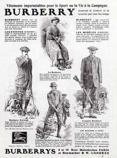 Burberrys (Clothing) 1913 Raincoat, Clothes for Hunting