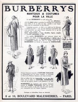 Burberrys (Clothing) 1925 Coats & suits