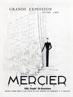 Mercier Frères (Decorative Arts) 1930 Exposition, Girard