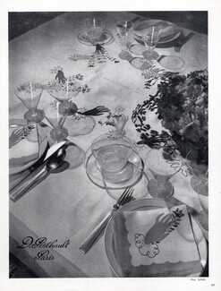 Porthault (Textile) 1949 Linen