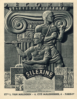 Silexore Silexine 1938 Ets L. Van Malderen, Classical Antiquity, R. Bleuer