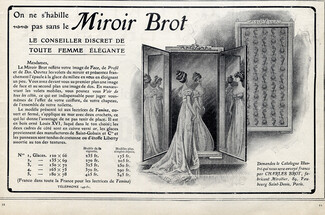 Miroir Brot (Mirror) 1905 Art Nouveau Style
