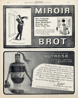 Miroir Brot (Mirror) 1909 Gus Bofa