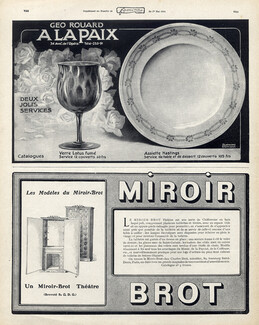 Miroir Brot (Mirror) 1910 Model Theatre