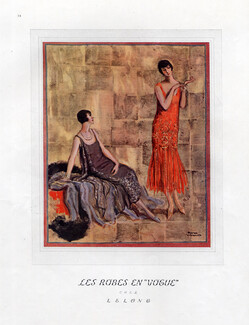 Lucien Lelong 1924 Evening Gown, Woodruff Porter