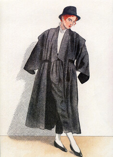 Kenzo 1982 Pierre Le Tan, Winter Coat