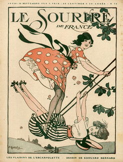 Edouard Bernard 1918 "Les plaisirs de l'escarpolette" Swing