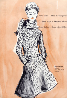 Christian Dior 1961 Suit Tweed