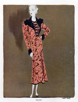 Nina Ricci 1937 Suit, Léon Benigni